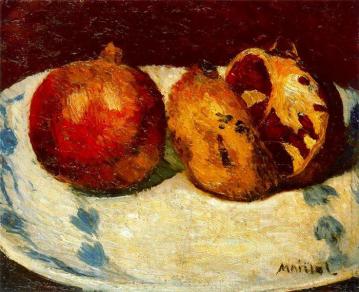 The Pomegranates Artwork by Aristide Maillol