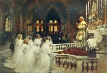 Ecce Agnus Dei Artwork by Albert Chevallier Tayler