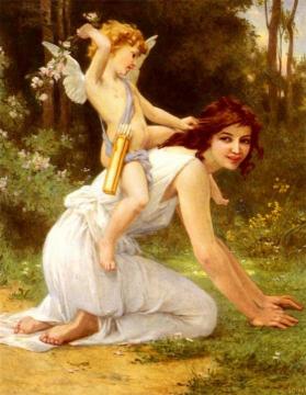 Cupids Folly Artwork by Guillaume Seignac
