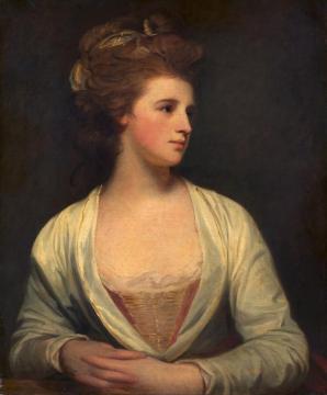 A Woman Said To Be Emily Bertie Pott Artwork by George Romney