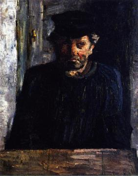 Bust Of A Belgian Worker Artwork by Lesser Ury