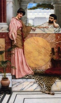 Waiting For An Answer Artwork by John William Godward