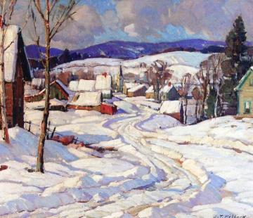Jamaica, Vermont Artwork by Aldro Thompson Hibbard