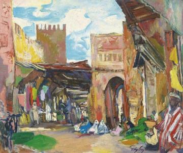 In the Market Street Artwork by Edy Legrand