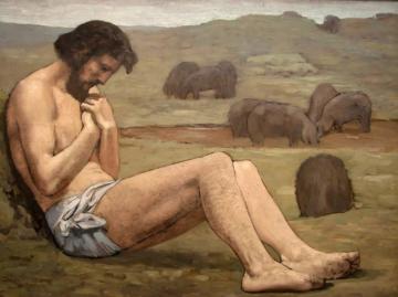 The Prodigal Son Artwork by Pierre Puvis de Chavannes