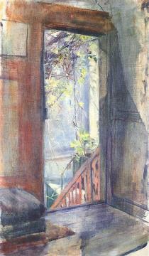 Veranda Artwork by Stanislaw Wyspianski