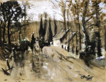 The Hitch Artwork by Pierre Eugène Montézin