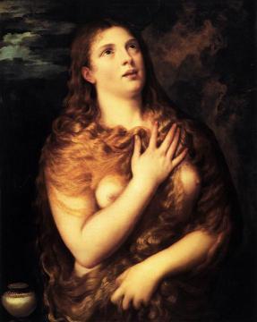 St Mary Magdalene Artwork by Titian