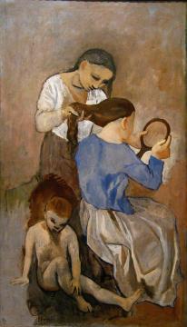 La coiffure Artwork by Pablo Picasso