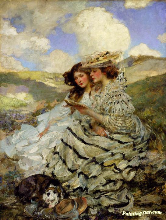 On the Dunes Artwork by Sir James Jebusa Shannon
