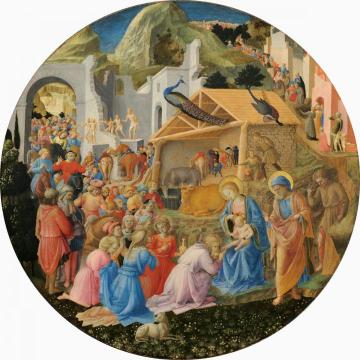 Adoration Of The Magi Artwork by Fra Filippo Lippi