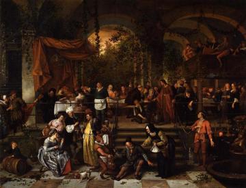 The Wedding Feast At Cana Artwork by Jan Steen