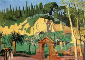 View Of The Villa Balestra Artwork by Maurice Denis