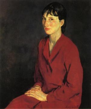 Portrait Of Annette Artwork by Charles W. Hawthorne