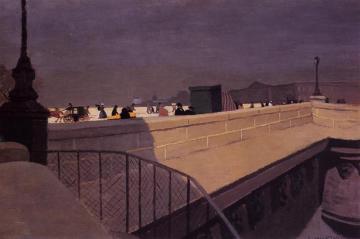 The Pont Neuf Artwork by Felix Vallotton