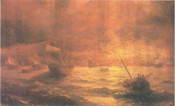 The Ruins of Pompei Artwork by Ivan Constantinovich Aivazovsky