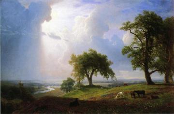 California Spring Artwork by Albert Bierstadt