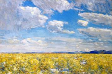 Afternoon Sky, Harney Desert Artwork by Frederick Childe Hassam