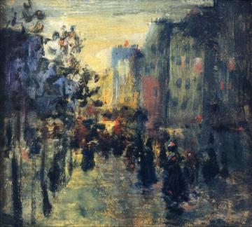 Misty Effect, Paris Artwork by Robert Henri