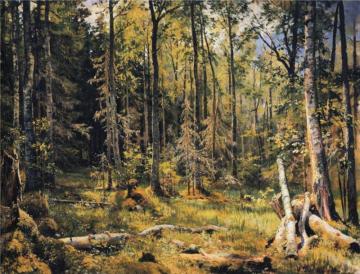Mixed Forest Artwork by Ivan Ivanovich Shishkin