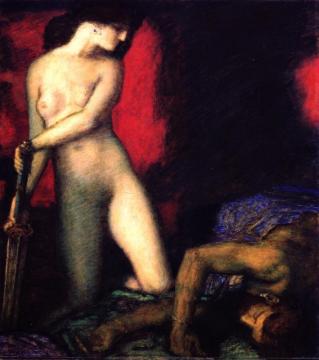 Judith And Holofernes Artwork by Franz von Stuck