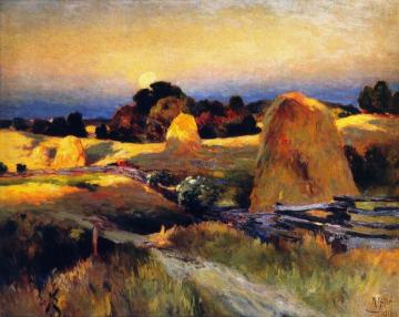 Sunset of the Farm, Saugatuck Artwork by Mathias J. Alten
