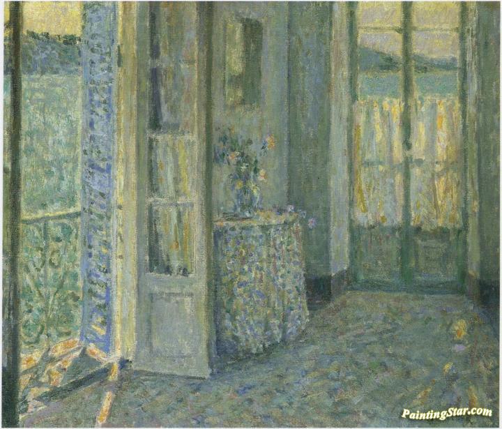 The Blue Chamber Artwork by Henri Le Sidaner