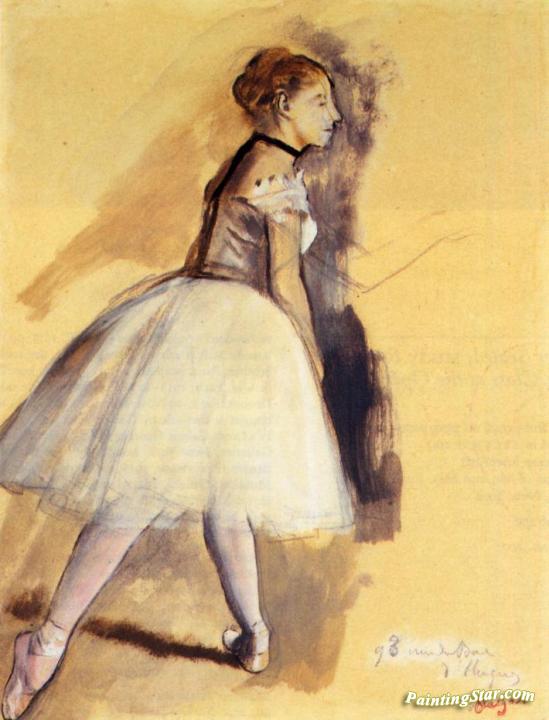 Dancer Standing (study) Artwork by Edgar Degas