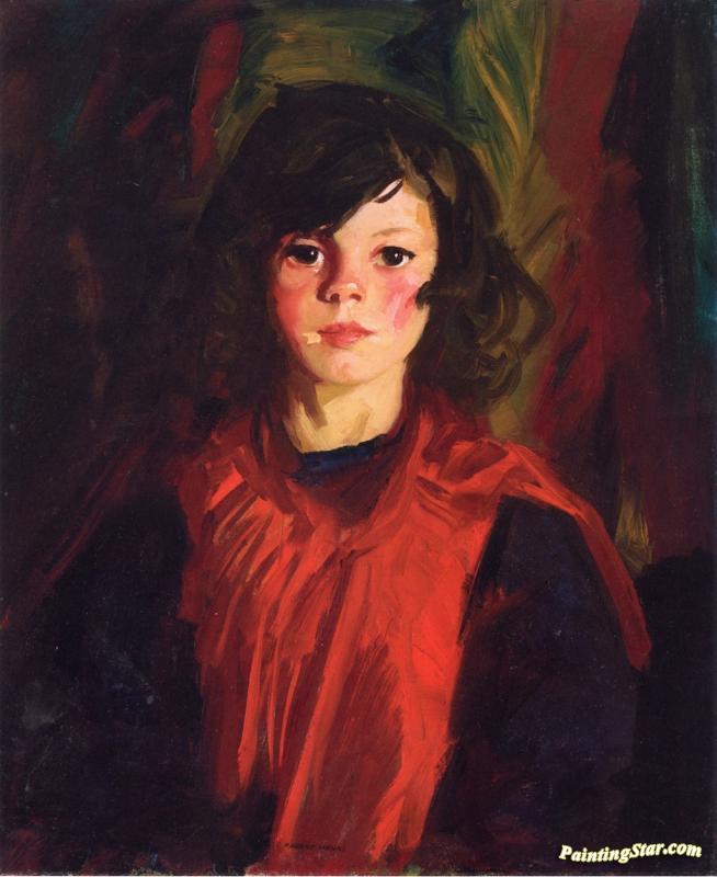 Mary Ann (mollie) Artwork by Robert Henri