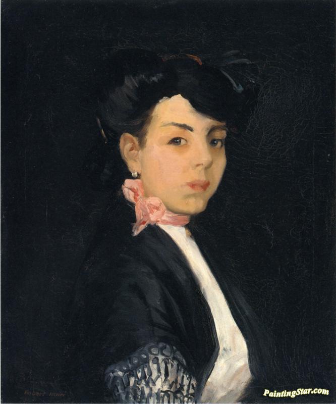 Modestilla De Madrid Artwork by Robert Henri