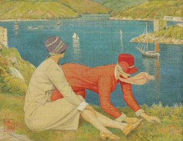 The Botanists Artwork by Joseph Edward Southall
