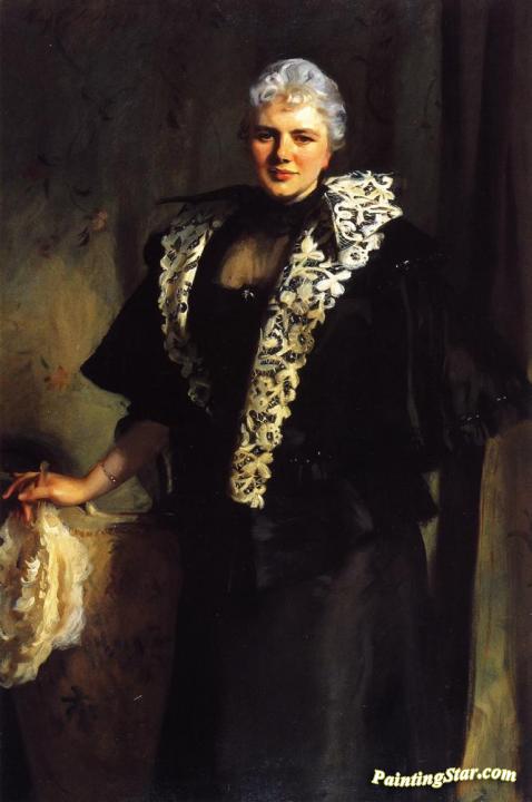 Mrs. Ernest Hill (Constance Malanie Wynne-Roberts) Artwork by John Singer Sargent