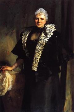 Mrs. Ernest Hill (Constance Malanie Wynne-Roberts) Artwork by John Singer Sargent