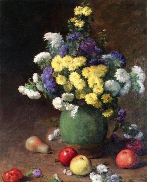 Flowers and Fruit Artwork by Claude-Emil Schuffenecker