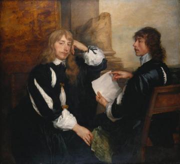 Thomas Killigrew and William, Lord Crofts Artwork by Anthony van Dyck