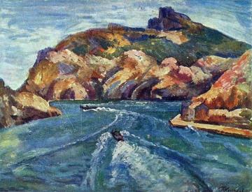 Torpedo Boats Artwork by Pyotr Konchalovsky