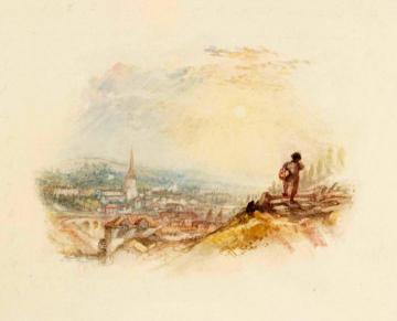 Rogers's 'Poems' - Leaving Home Artwork by Joseph Mallord William Turner