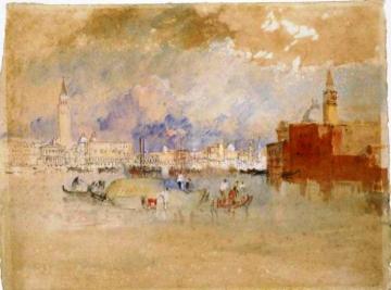 Venice from the Lagoon Artwork by Joseph Mallord William Turner