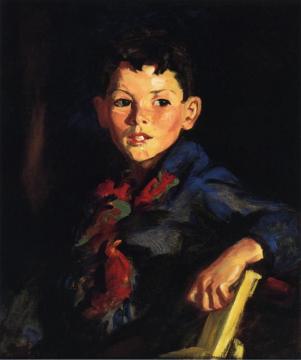 Irish Boy (thomas Cafferty) Artwork by Robert Henri