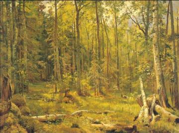Mixed Forest Artwork by Ivan Ivanovich Shishkin
