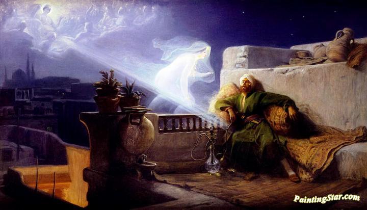 Eastern Dream Artwork by Jean Jules Antoine Lecomte du Nouy