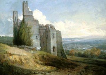 Vew of Harewood Castle from the Southeast Artwork by Joseph Mallord William Turner