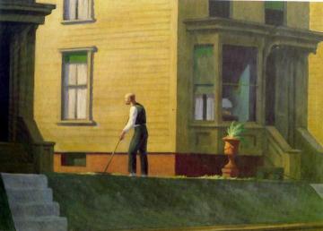 Pennsylvania Coal Town Artwork by Edward Hopper