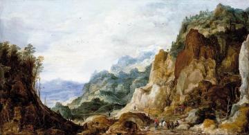 Mountainous Landscape Artwork by Joos de Momper