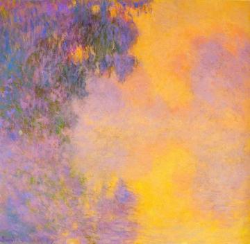 Misty Morning On The Seine Sunrise Artwork by Claude Oscar Monet