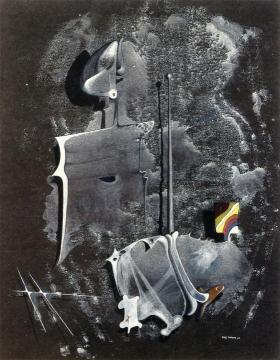 Composition Artwork by Yves Tanguy