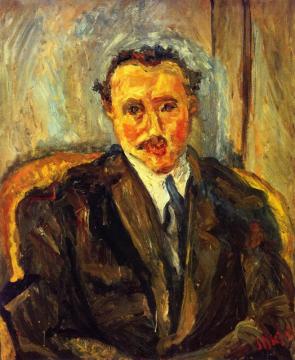 Portrait Of A Man Artwork by Chaim Soutine