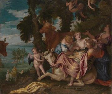 The Rape Of Europa Artwork by Paolo Veronese