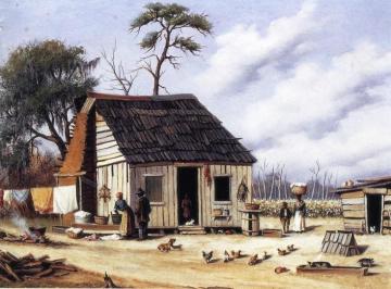 Board And Batten Northern South Carolina Cabin Artwork by William Aiken Walker