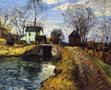 The Tow Path Artwork by Walter Emerson Baum